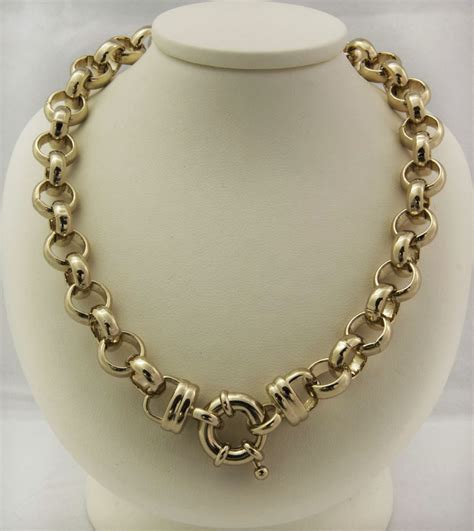 9ct gold necklaces for women.